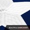 G128 American USA Flag | 20x38 Ft | ToughWeave Series Embroidered 600D Polyester | Country Flag, Embroidered Stars, Sewn Stripes, Indoor/Outdoor, Brass Grommets